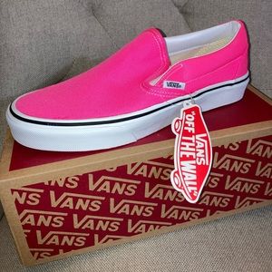 Vans woman’s size 6.5 neon pink